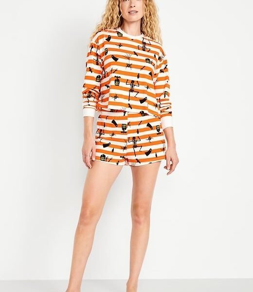 Halloween Pajama Short Set