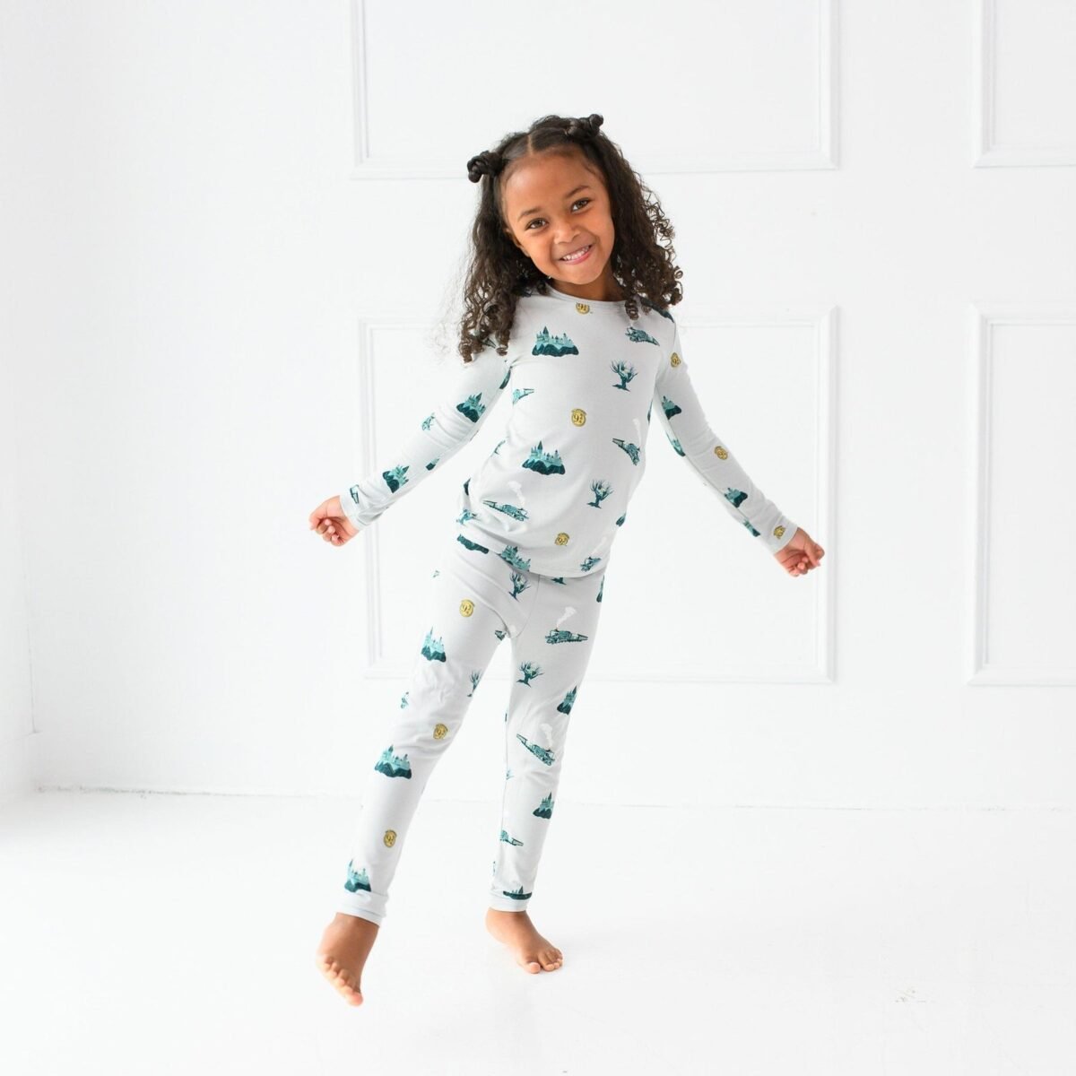 Long Sleeve Pajamas in Journey