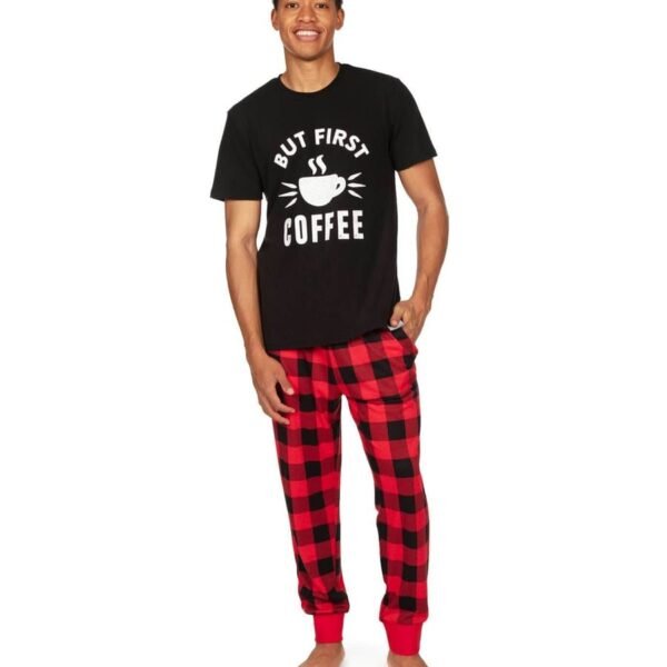 Men's First Coffee Pajama Set